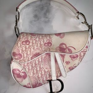 Vintage Dior Saddle Bag